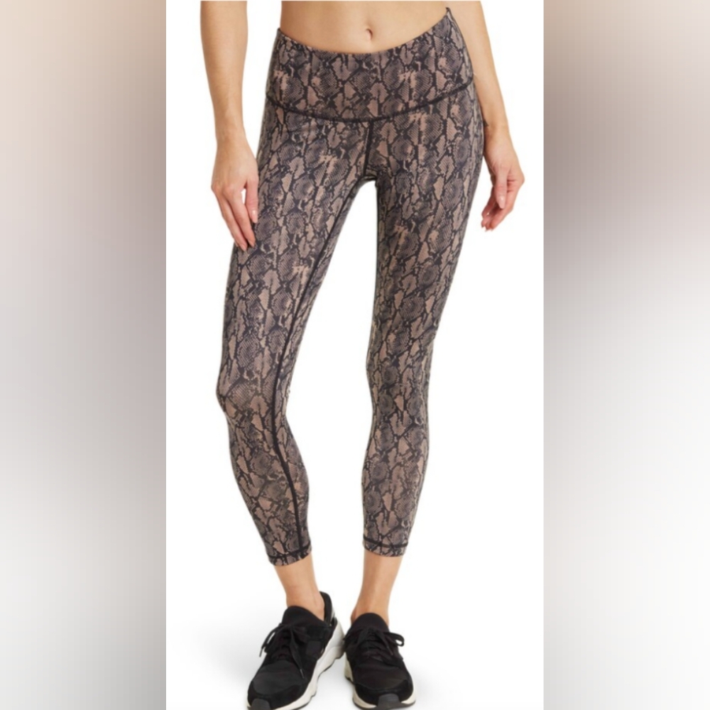 Z by Zella Snake Print High-Waisted Leggings – Size 2X